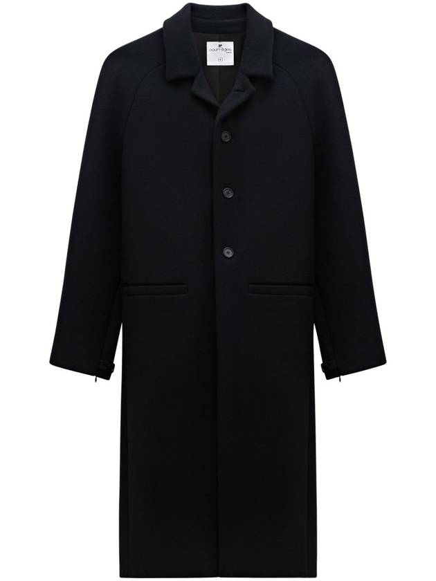 Courrèges Coats Black - COURREGES - BALAAN 1