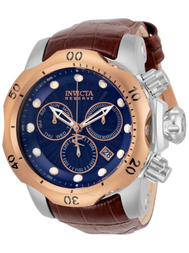 Invicta Reserve Venom Chronograph Quartz Blue Dial Men's Watch 32957 - INVICTA - BALAAN 1