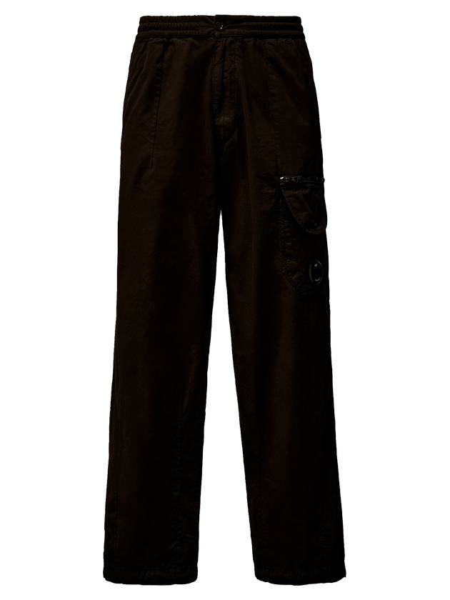 Microreps Boxy Cargo Lens Straight Pants Black - CP COMPANY - BALAAN 2