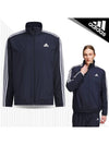 3 Stripes Logo Windbreaker Navy - ADIDAS - BALAAN 1