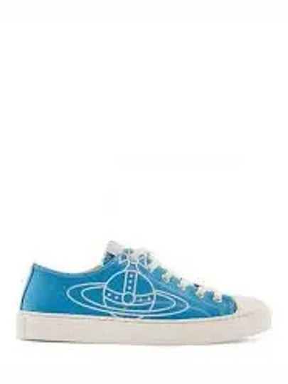 ORB Logo Low Top Sneakers Blue - VIVIENNE WESTWOOD - BALAAN 2