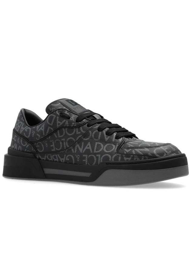 New Rome Low Top Sneakers Grey - DOLCE&GABBANA - BALAAN 5