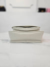 Leather Nikki shoulder bag white 633160 - SAINT LAURENT - BALAAN 5