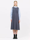 Easy Pleats Long Dress Charcoal - JUN BY JUN K - BALAAN 2