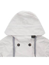 Women's Hooded Jacket White - BRUNELLO CUCINELLI - BALAAN 4