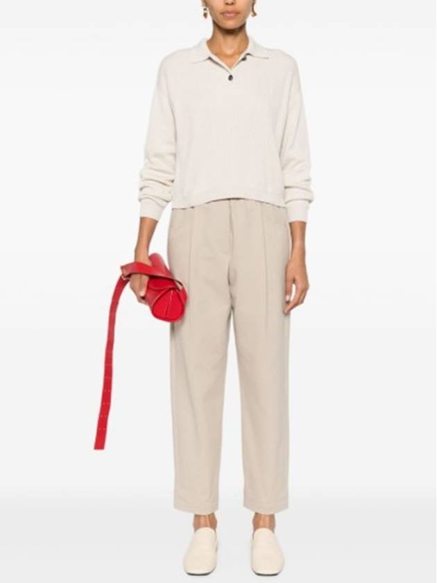 Cropped tapered track pants 40 - BRUNELLO CUCINELLI - BALAAN 6