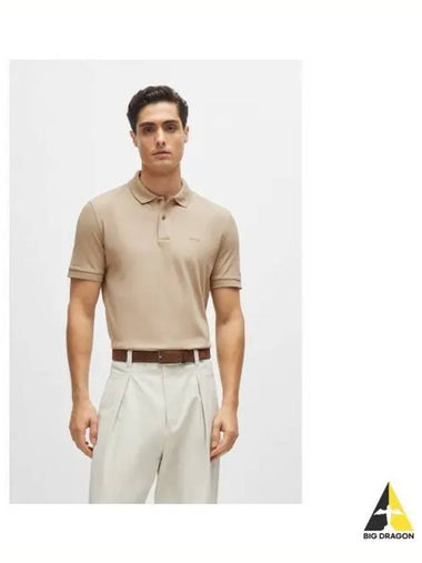 Pima cotton pique polo shirt regular fit 50468301 255 - BOSS - BALAAN 1