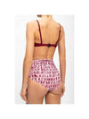 Tie dye gather string bikini bottoms SL0045 21P003W RED - ISABEL MARANT - BALAAN 3