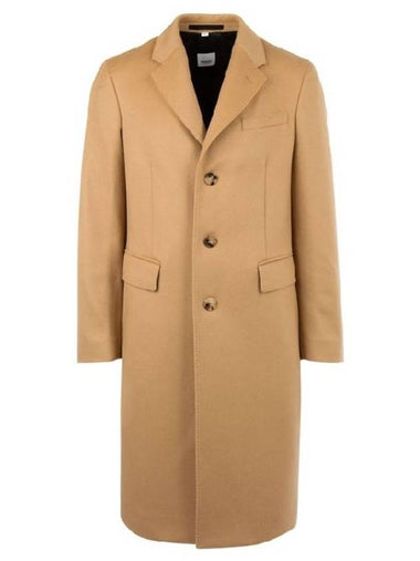 Men's Cashmere Wool Single Coat Beige - BURBERRY - BALAAN 1