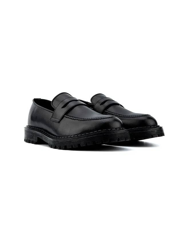 Venetian Penny Loafers Black - BSQT - BALAAN 1