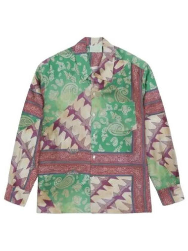 Aries Scarf Print Silk Shirt Multi - ARIES - BALAAN 1