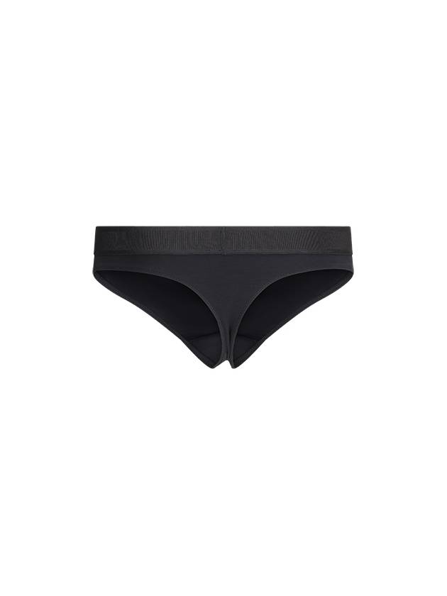 Underwear Women's Logo Cotton Signature Briefs Black - TOM FORD - BALAAN 3