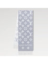 LV Essential Monogram Wool Scarf Light Grey - LOUIS VUITTON - BALAAN 2