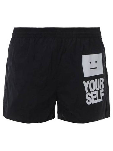 Face Your Self Nylon Shorts Black - ACNE STUDIOS - BALAAN 1