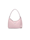 Re-Edition Saffiano Trimmed Re-Nylon Tote Bag Pink - PRADA - BALAAN.