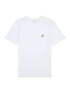 Speedy Fox Patch Comfort Short Sleeve T-Shirt White - MAISON KITSUNE - BALAAN 2