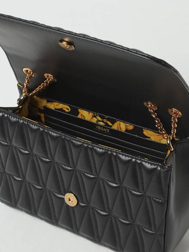 Versace Virtus bag in quilted leather - VERSACE - BALAAN 5