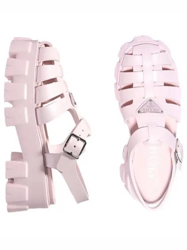 rubber sandals women - PRADA - BALAAN 1