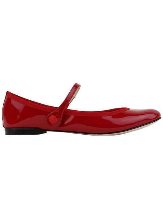 Women's Rio Mary Janes Flat Red - REPETTO - BALAAN 1