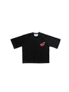 Pin lips short sleeve t-shirt HTS04 BLACK - PLA.Y_P - BALAAN 1