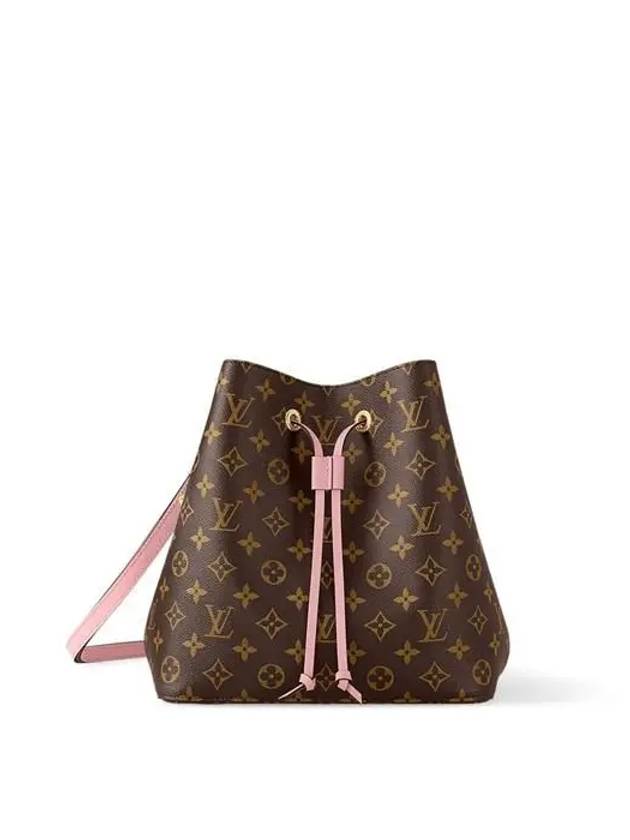 Monogram Neonoe Bucket Bag Brown Pink - LOUIS VUITTON - BALAAN 2