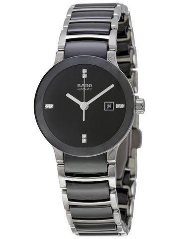 Rado Centrix Ceramic Black Dial Ladies Watch R30942702 - RADO - BALAAN 1