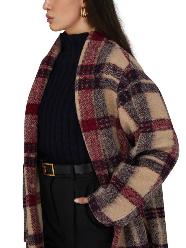 Wool Check Gabrielle Single Coat - ISABEL MARANT ETOILE - BALAAN 5