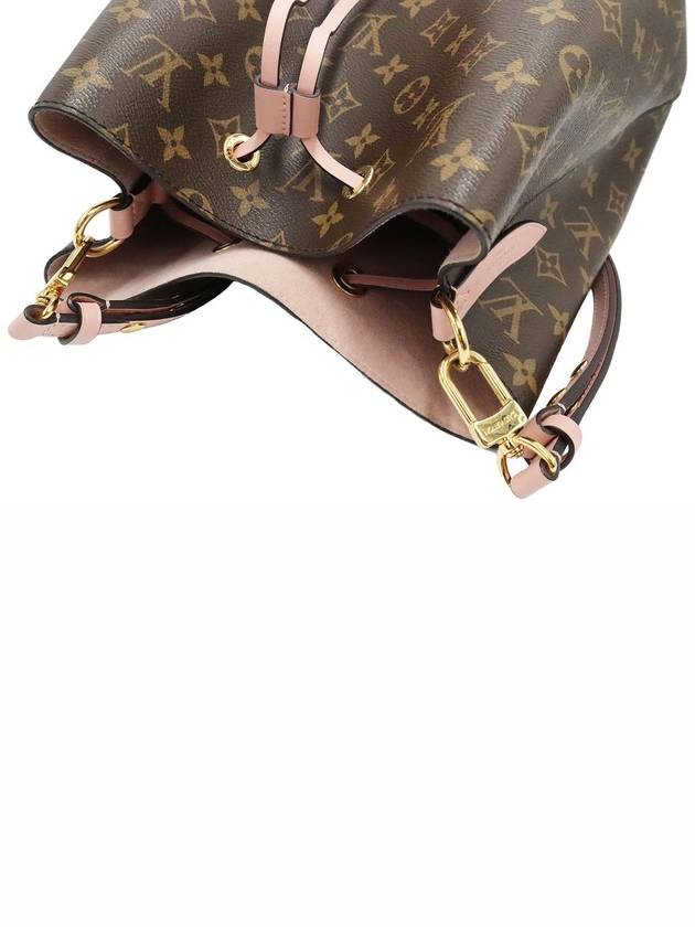 Women s Shoulder Bag Louis Vuitton M44022 Monogram Canvas Rose Powder Pink Neo Noe Bucket 2way - LOUIS VUITTON - BALAAN 8