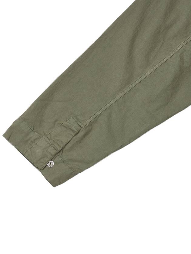 Gabardine Lens Long Sleeve Anorak Green - CP COMPANY - BALAAN 10