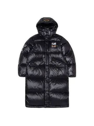 KODAK Rainbow Long Down Jacket Women BLACK - KODO - BALAAN 1