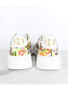 Graffiti print platform sneakers 8 5 275 - GUCCI - BALAAN 4