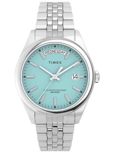 Timex Legacy Day and Date Quartz Blue Dial Ladies Watch TW2V68400VQ - TIMEX - BALAAN 1