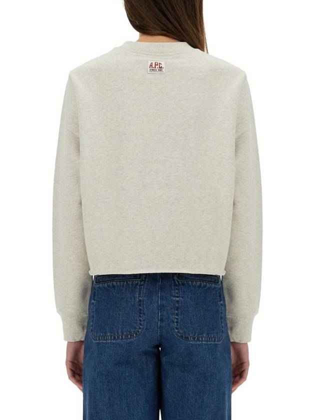 A.P.C. Sweatshirt With Logo - A.P.C. - BALAAN 3