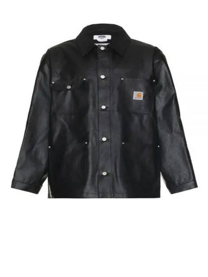 Button-Up Shirt Jacket Black - JUNYA WATANABE - BALAAN 2