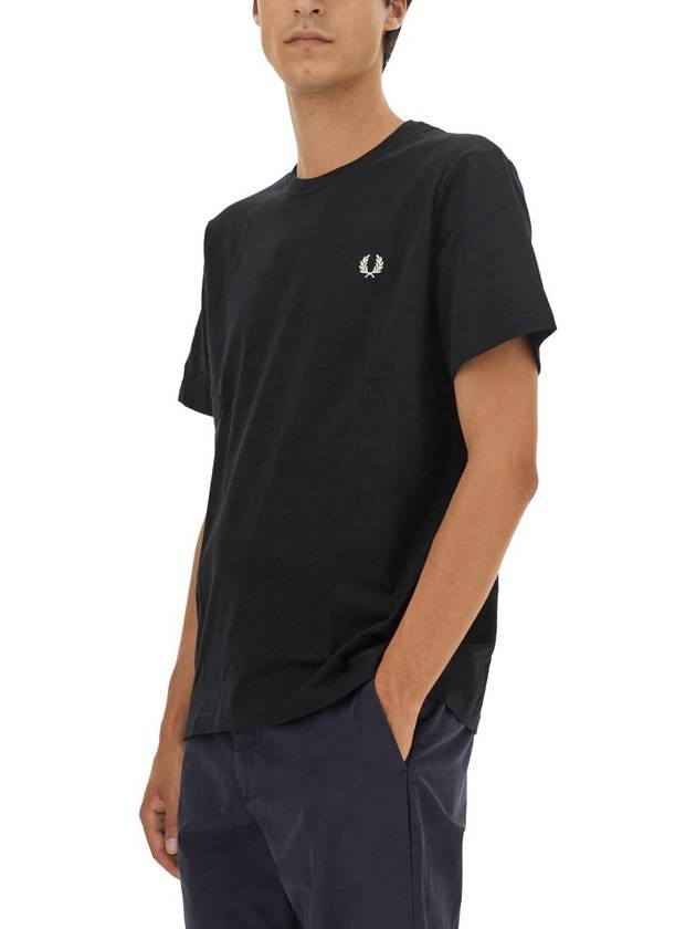 T-SHIRT WITH LOGO - FRED PERRY - BALAAN 4