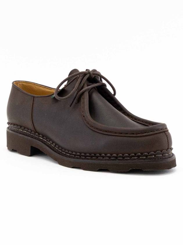 Michael Griff Leather Derby Brown - PARABOOT - BALAAN 3