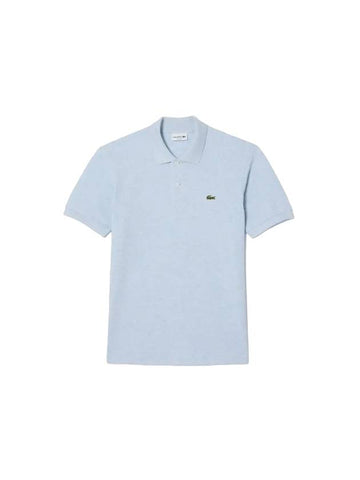 Marl Original L1212 Polo Shirt Light Blue - LACOSTE - BALAAN 1