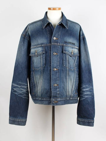 logo denim jacket - BALENCIAGA - BALAAN 1