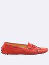 Smith Market Used Luxury Red Loafers Women s Shoes - TOD'S - BALAAN 3