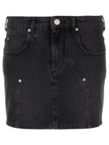 24 VESNA JU0095FB B1H02E 02FK denim skirt 1241832 - ISABEL MARANT - BALAAN 1