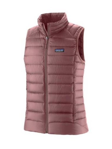 Logo Down Vest Mauve - PATAGONIA - BALAAN 1