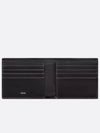 Grained Calfskin Half Wallet Black - DIOR - BALAAN 4