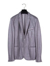 silver cotton jacket - DANIELE ALESSANDRINI - BALAAN 1