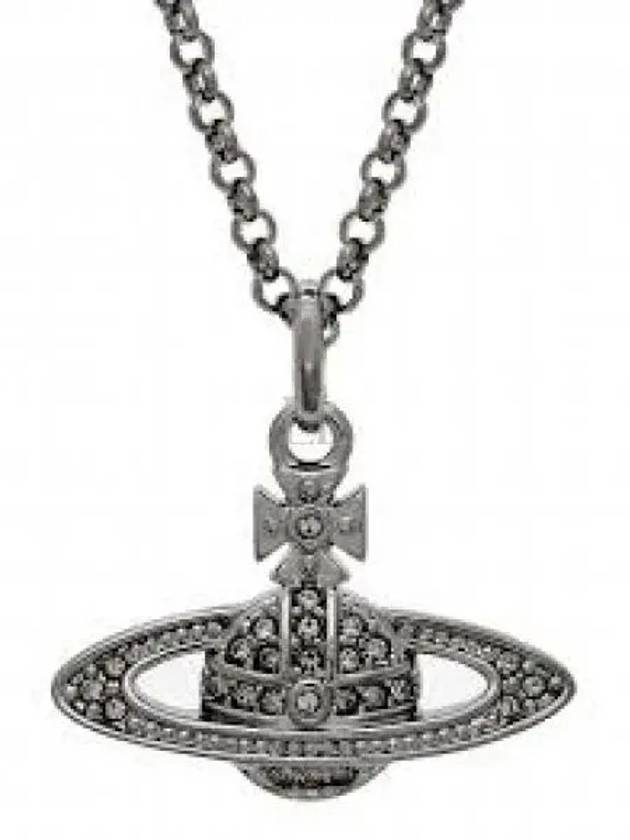 Mini Bas Relief Pendant Necklace Silver - VIVIENNE WESTWOOD - BALAAN 2