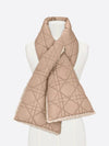 Macrocannage Muffler Ivory - DIOR - BALAAN 3