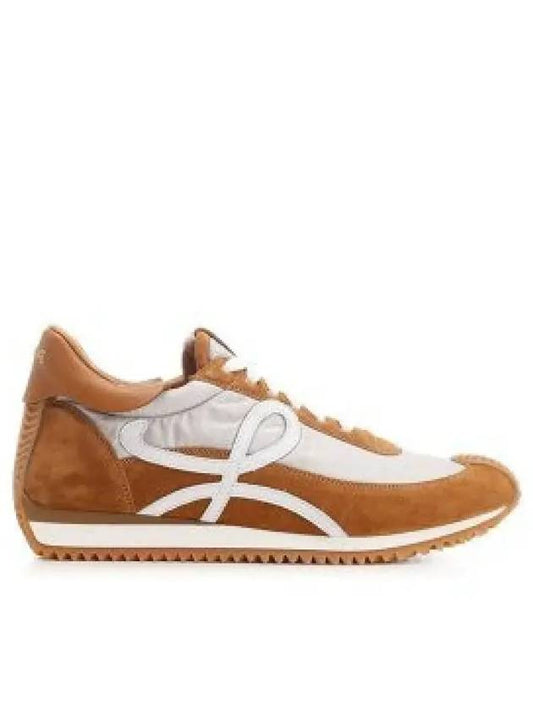 Loewe flow runner sneakers in leather and nylon - LOEWE - BALAAN 2