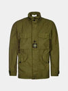 Wappen Patch Pocket Field Zip Up Jacket Khaki - STONE ISLAND - BALAAN 2