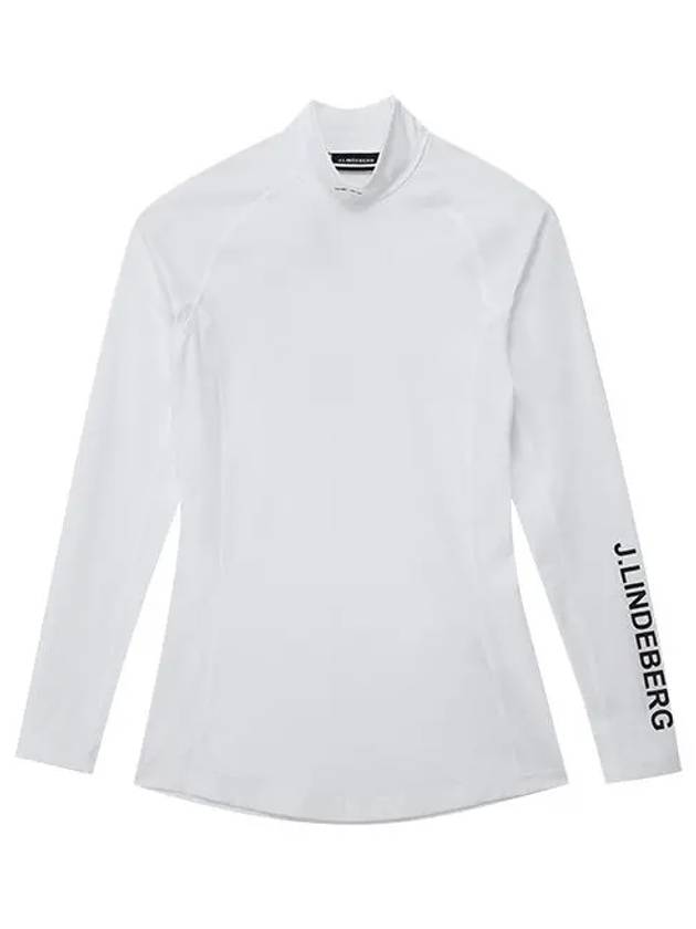 Asa Soft Compression Long Sleeve T-Shirt White - J.LINDEBERG - BALAAN 4