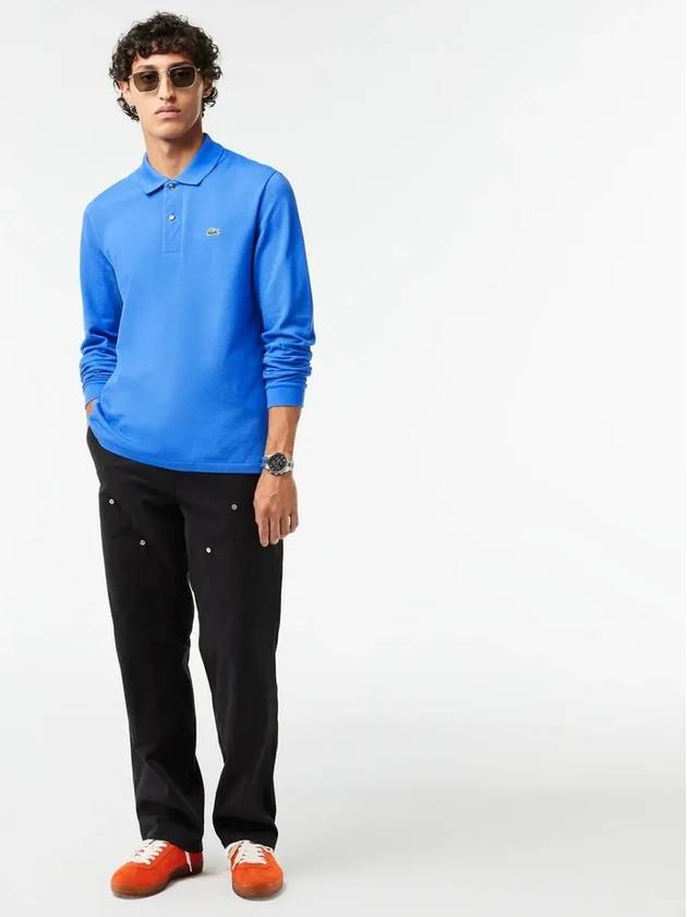 Long sleeve classic fit blue - LACOSTE - BALAAN 6