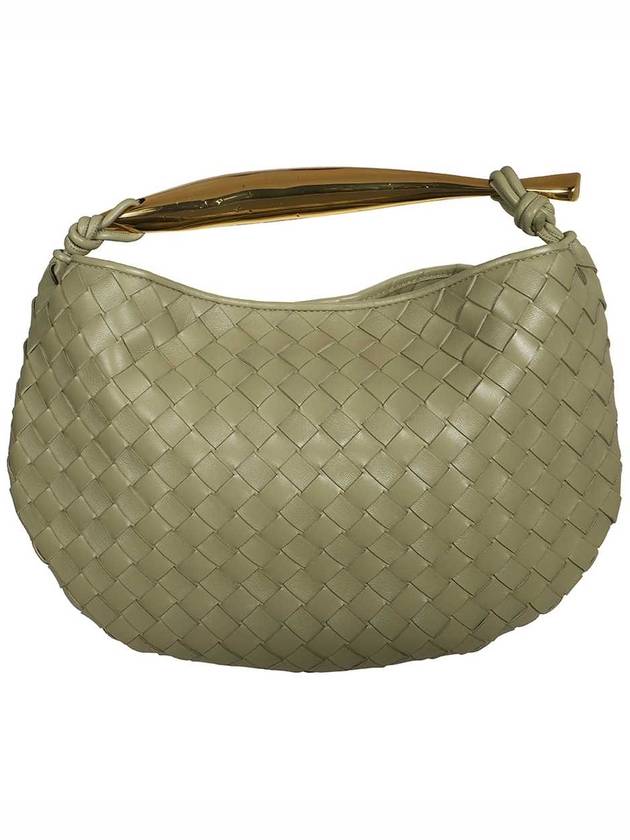 Sardine Intrecciato Tote Bag Khaki - BOTTEGA VENETA - BALAAN 5